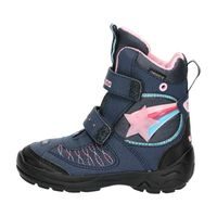 Chlapecké zimní boty s LED blikačkou Pelle V Blinky - 300246 - Marine/Schwarz/Lemon