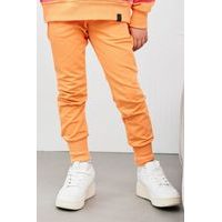 Dívčí teplákové kalhoty AFK - pomerančové
