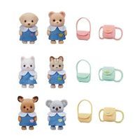 Sylvanian family Patrový dům s červenou střechou a se světly, nový