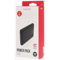 Hama Performance 10, powerbanka 10000 mAh, 3 A, výstup: 1x USB-C, 2x USB-A, LED displej