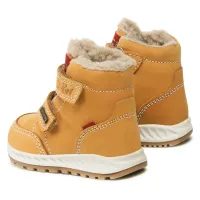 Dívčí zimní boty s kožíškem IMAC - Blue/Beig