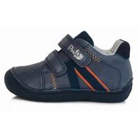 Ponte20, dětské boty, kožené, DA03-1-877 modré