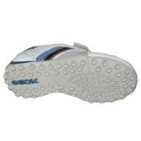Dívčí plátěné boty GEOX White/Fuxia
