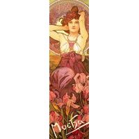 Záložka Alfons Mucha – Ametyst Baagl