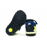 Dětské celokožené sandály Superfit BUMBLEBEE 1-000394-8000 - tm. modrá