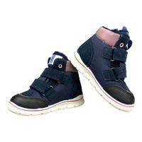 Dětské stylové zimní boty Kappa s kožíškem černé