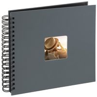 Hama album klasické spirálové WATERCOLOR 28x24 cm, 50 stran, hnědá