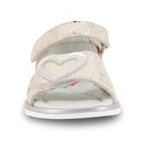 Dětské letní boty, sandály Richter - třpytivé růžové