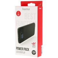 Hama Colour 20, powerbanka 20000 mAh, 3 A, výstup: USB-C, USB-A, červená