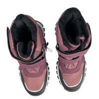 Dívčí zimní boty s membránou Richter - uva (Print Owl)