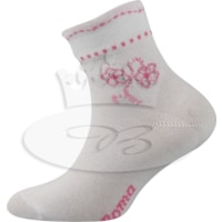 Detské ponožky Květka - růžová