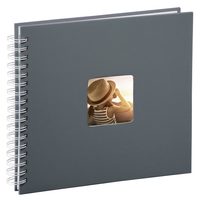 Hama album klasické spirálové WATERCOLOR 28x24 cm, 50 stran, hnědá