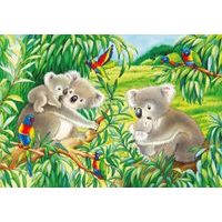 Roztomilé koaly a pandy 2x24 dílků