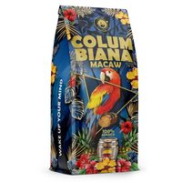 Blue Orca Columbiana Macaw, zrnková káva, 1 kg, 100% Arabica
