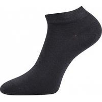 Unisex nízké ponožky Esi - tm. šedé
