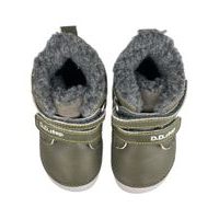 DDstep dětské zimní barefoot boty W070-327A - Dark Grey