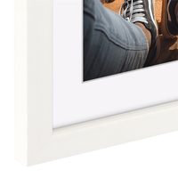 Hama rámeček dřevěný Galerie Kopenhagen, bílá, 25x55 cm/ 3x 13x18 cm