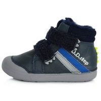 DDstep dětské zimní boty W066-366 modré