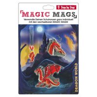 Doplňková sada obrázků MAGIC MAGS Drak Drako k aktovkám GRADE, SPACE, CLOUD, 2v1 a KID