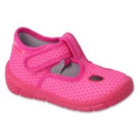 Domácí, letní obuv Befado - růžová