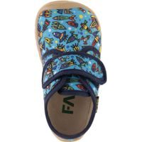 DDstep ultra lehké plátěné barefoot boty - Modré