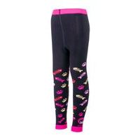 unuo Bambusové legíny Kočka fuchsiové (Bamboo leggings)