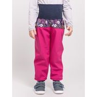 Unuo, Dětské softshellové kalhoty s fleecem, Černá