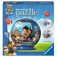 Tlapková Patrola puzzleball; 3D, 72 dílků