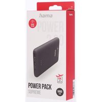 Hama Colour 20, powerbanka 20000 mAh, 3 A, výstup: USB-C, USB-A, červená