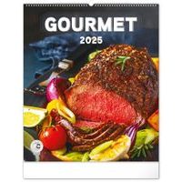 Nástěnný kalendář Gourmet 2025, 48 × 56 cm