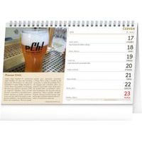 Stolní kalendář Alfons Mucha 2025, 30 × 21 cm