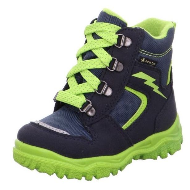Dětské zimní boty SUPERFIT HUSKY 1-000048-8010 modro-zelená