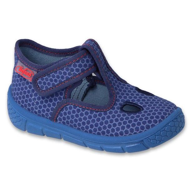Domácí, letní obuv Befado - modrá