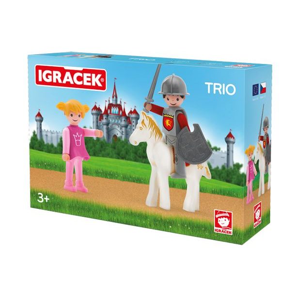 Igráček Trio - Princezna, rytíř a bílý kůň