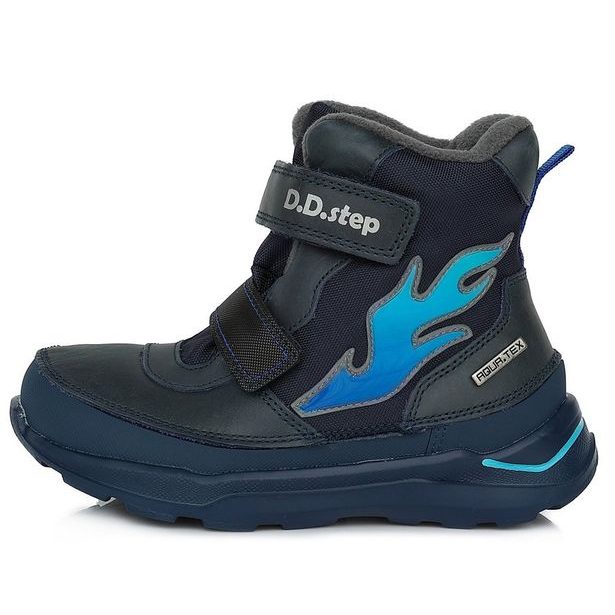 DDstep zimní boty F61-240M tmavě modrá