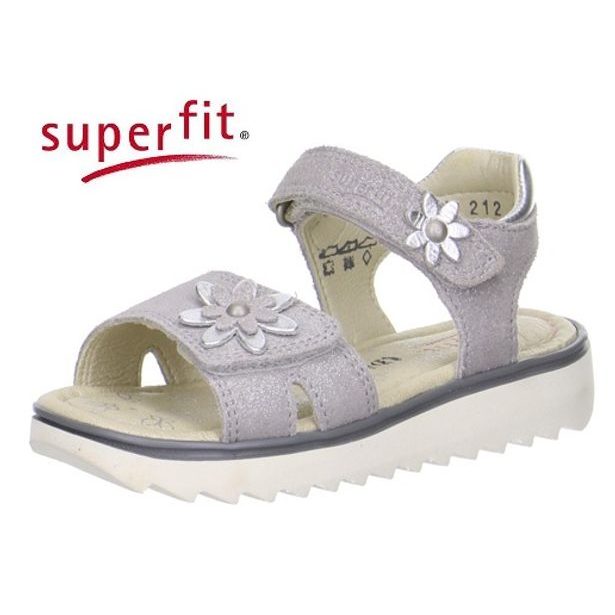 Dívčí celokožené sandály Superfit 0-00212-16 ELLY SILBER
