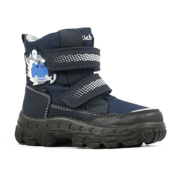 Dětské zimní boty Richter s blikačkou LED - Atlantic/Silver/Lago