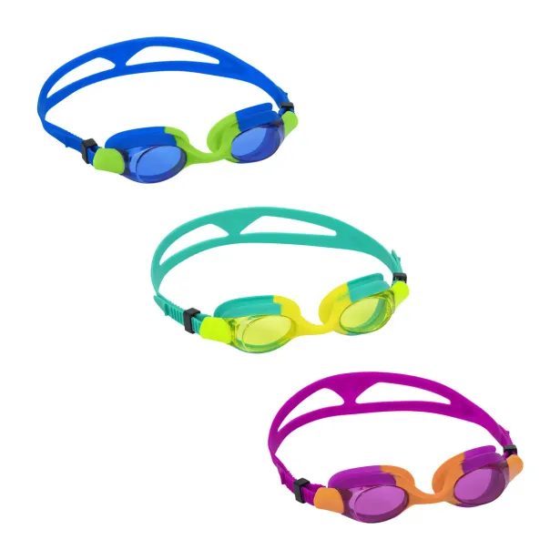 Plavecké brýle dětské LIGHTNING PRO - mix 3 barvy (fialová, modrá, zelená)