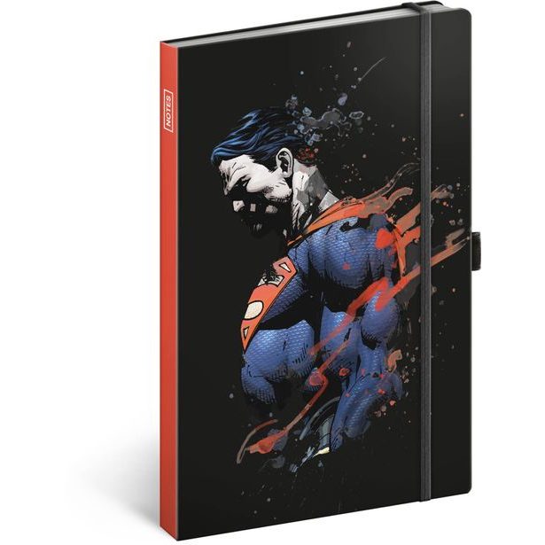 Notes Superman, linkovaný, 13 × 21 cm Baagl