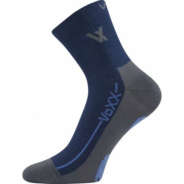 VoXX Sportovní vysoké ponožky Barefootan - tmavě modrá