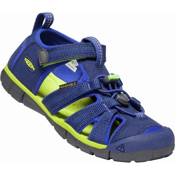 Sandály KEEN SEACAMP II CNX YOUTH blue depths/chartreuse