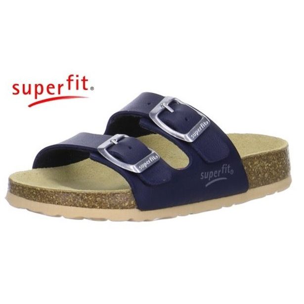 Domácí obuv Superfit 8-00111-80 Fussbettpantoff Tecno Ocean