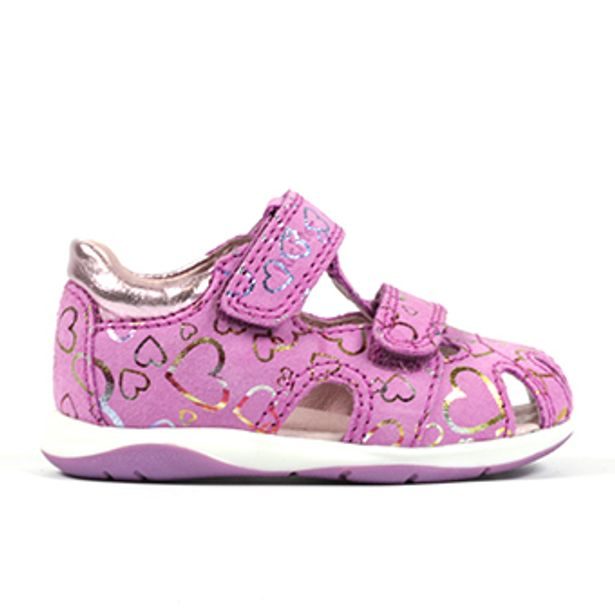 Dětské letní boty, sandály Richter - rosette/candy