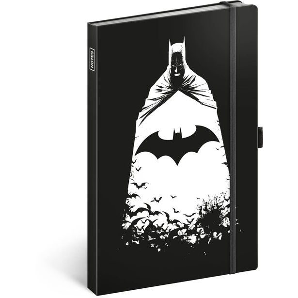 Notes Batman, linkovaný, 13 × 21 cm Baagl