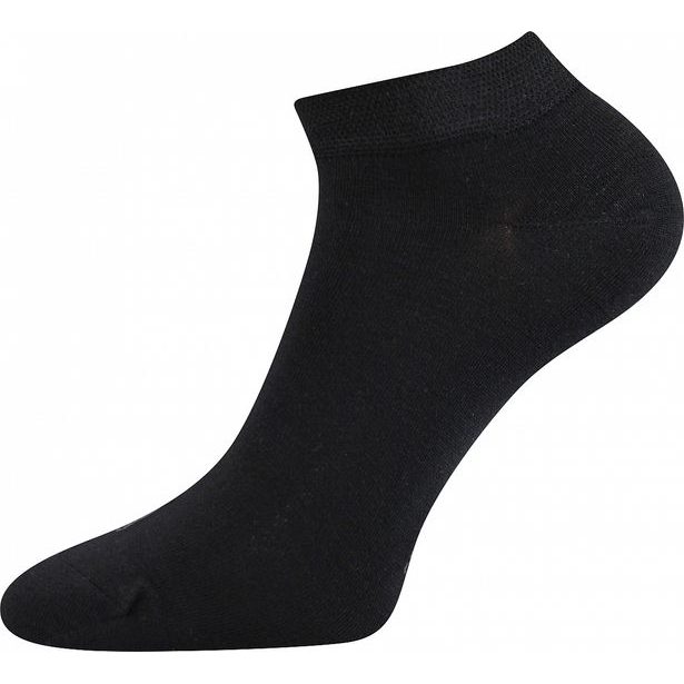 LONKA Unisex nízké ponožky Esi - černé