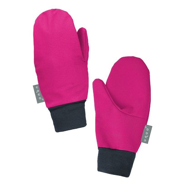 Unuo, Dětské softshellové rukavice s fleecem Tap, Fuchsiová