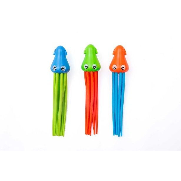 Chobotničky k potápění - set 3 barvy (modrá,zelená,oranžová)