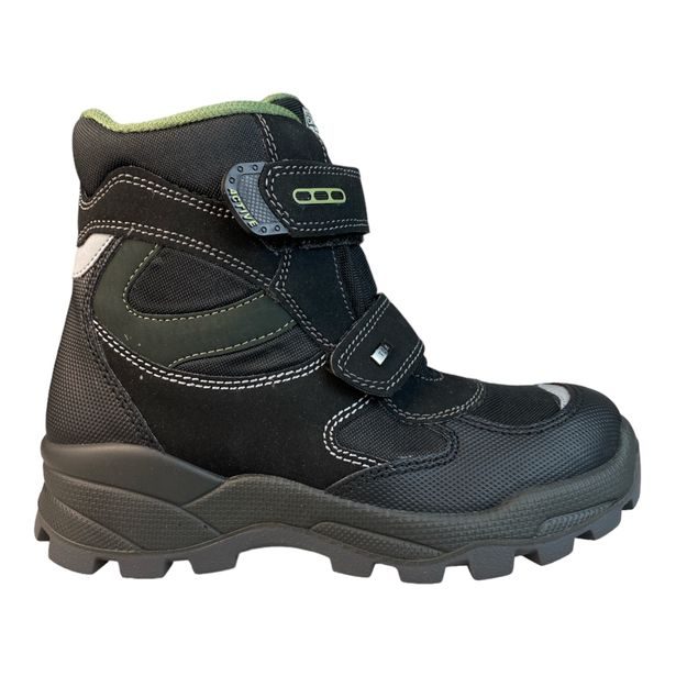 Chlapecké zimní boty s membránou IMAC - black/olive