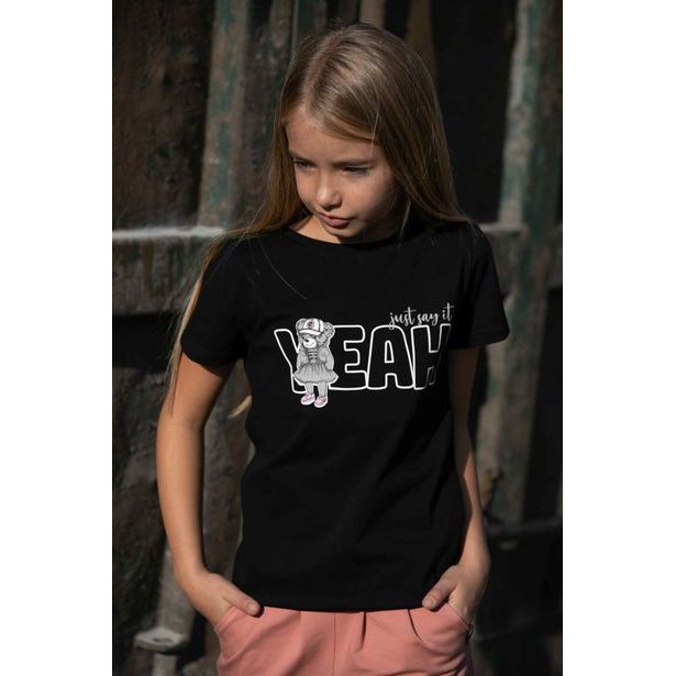 Dětské tričko BEAR BLACK