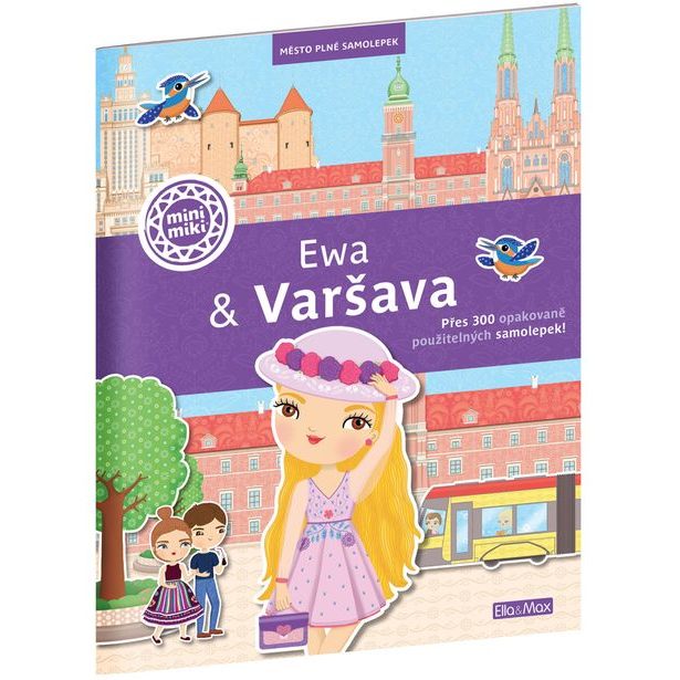 EWA & VARŠAVA ─ Město plné samolepek